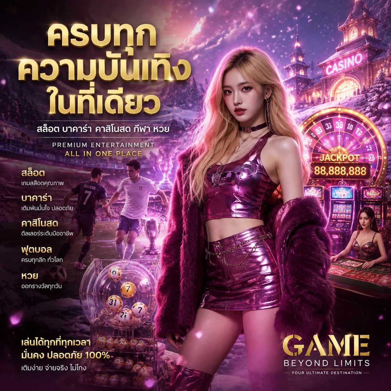 คาสิโนสดถ่ายทอดสดจากสตูดิโอบน SAVIA484